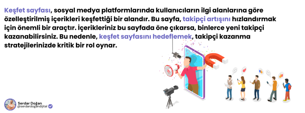 Bir Gönderiden 1000+ Takipçi Kazanmak: İçerik Stratejileri ve Keşfet Sayfasının Gücü 3 Bir Gonderiden 1000 Takipci Kazanmak 5