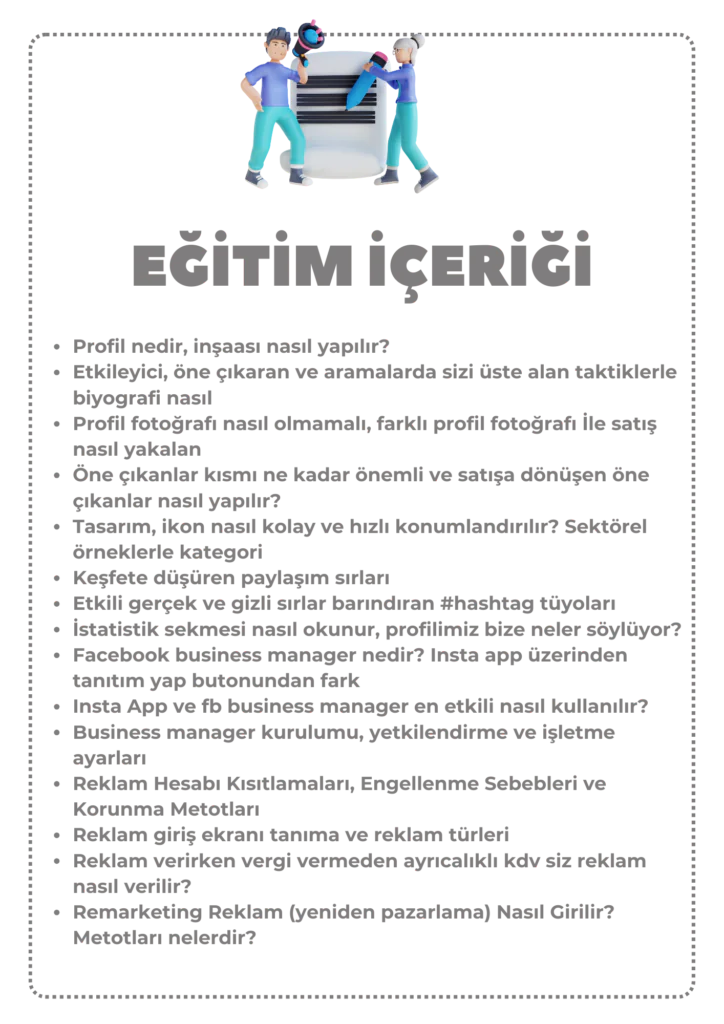 Sosyal Medya Ve Dijital Reklam Eğitimi 42 egitim icerigi 1