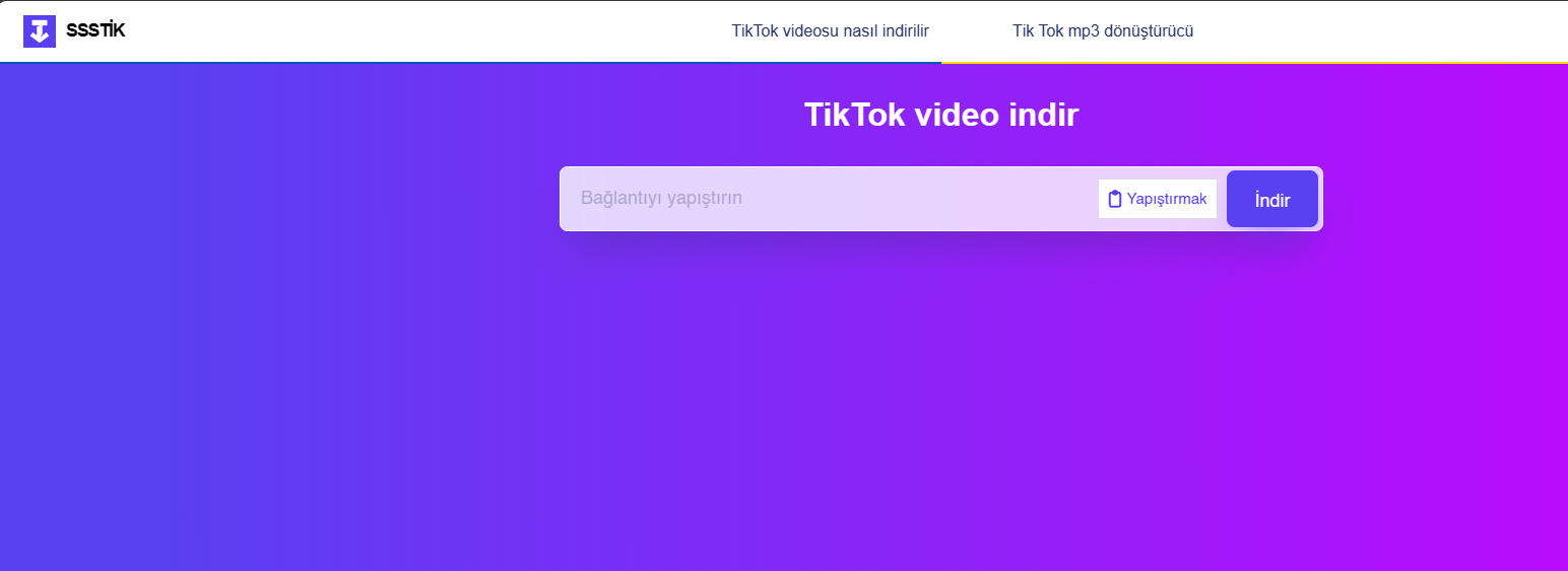 TikTok Filigransiz Video Indirme 1