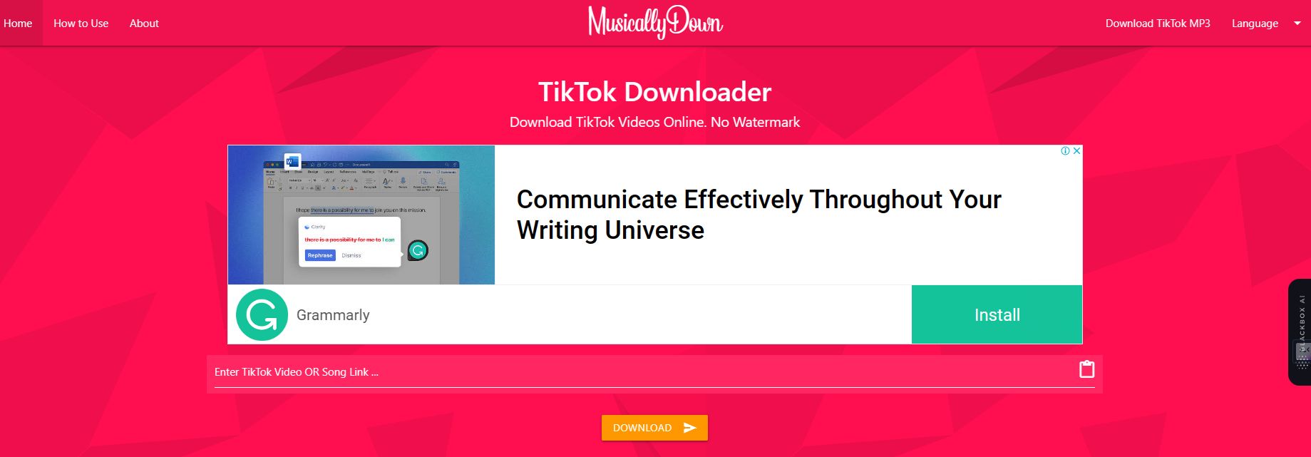 TikTok Filigransiz Video Indirme 3