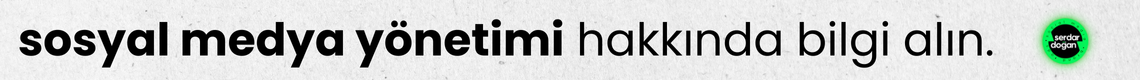 sosyal medya yonetimi