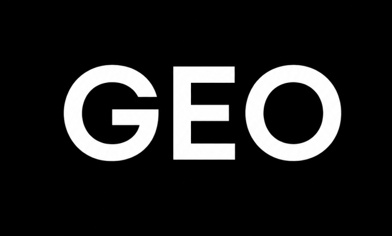 GEO nedir sorusunu anlatan görsel: yapay zeka aramasında görünürlük için Generative Engine Optimization