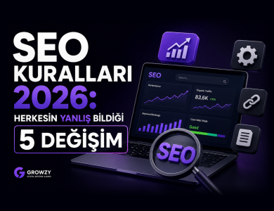 SEO kuralları 2026 infografiği
